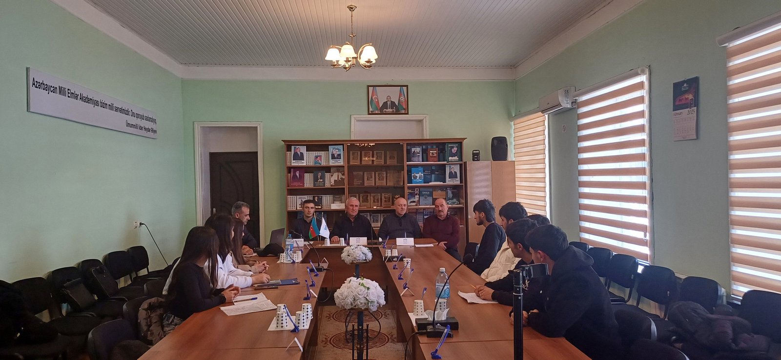 Şəki Dövlət Regional Kollecinin tələbələri AMEA-nın Şəki Regional Elmi Mərkəzində təcrübə keçirlər