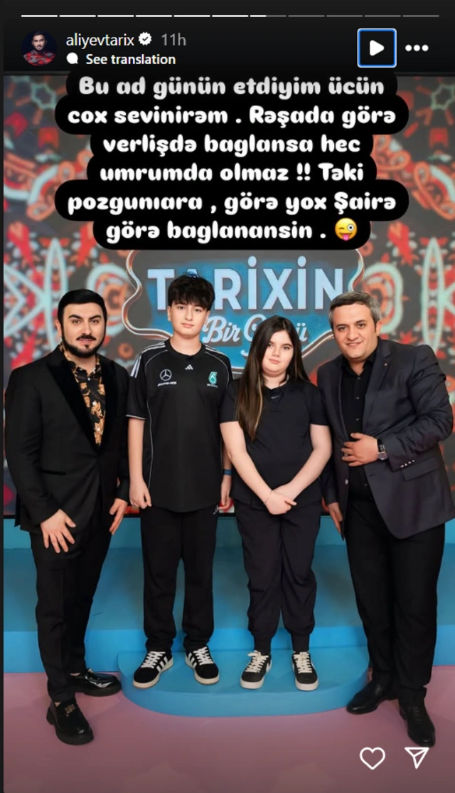 "Rəşada görə veriliş bağlansa, heç vecimə də olmaz!" - FOTO
