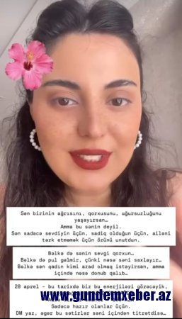 Dilbər Sadayeva Kaşpirovski rolunda -- Bakıda peyda olan "Pudokina" kimdir? - VİDEO