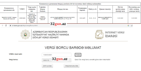 KRATON klinikasının dövlətə yenidə vergi borcu üzə çıxdı - Sahibi olan bu xanım isə...
