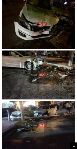 Ağırlıqqaldırma Federasiyasının hakimi içkili vəziyyətdə avtoqəzaya səbəb oldu – FOTOLAR