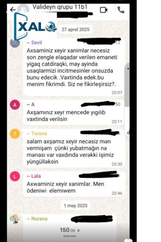 Sevinc Orucovanın “Son zəng” üçün pul yılğılması təsdiqləndi-Fotofakt