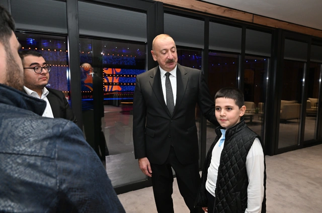 Prezidentlə görüşənlər arasında Bəxtiyar da var idi