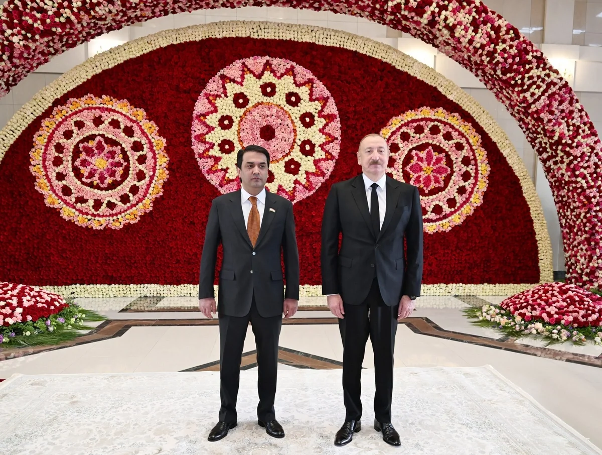 Prezident İlham Əliyev Tacikistanda səfərdədir - Fotolar
