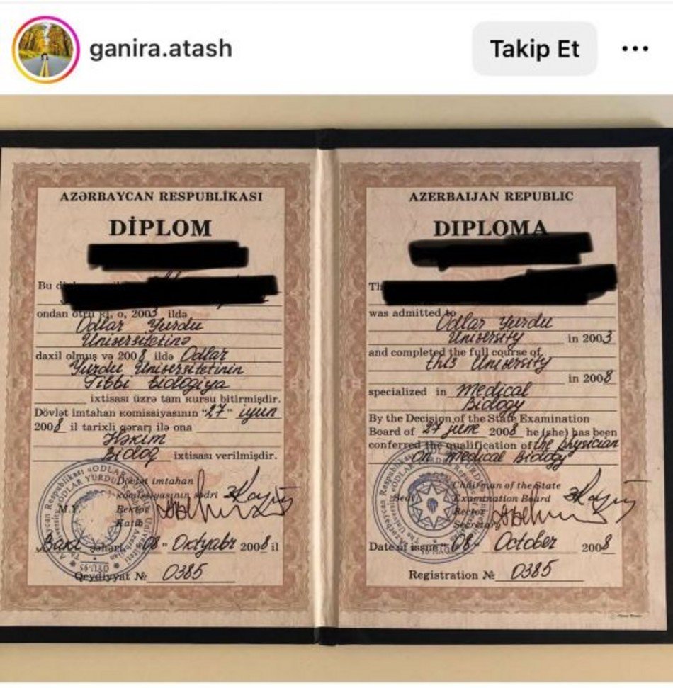 Rəhimə Atəşin klinikası lisenziyasız işləyirmiş - CƏRİMƏLƏNDİ