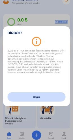 Xaricdən sifariş edilən mallarla bağlı qayda dəyişdi – Gömrükdən yeni tələblər