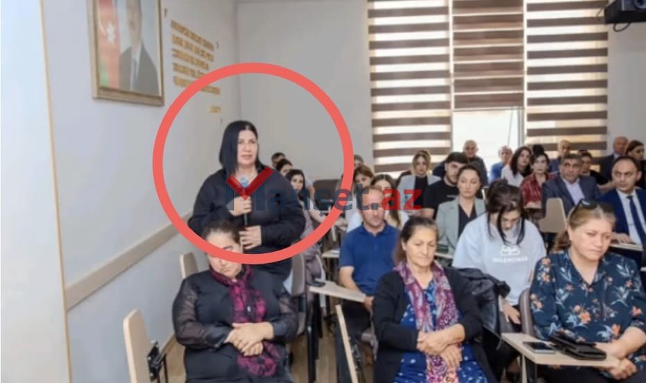 İcra başçısı vətəndaş qəbuluna süpürgəçiləri yığdırdı - Özündən AÇIQLAMA