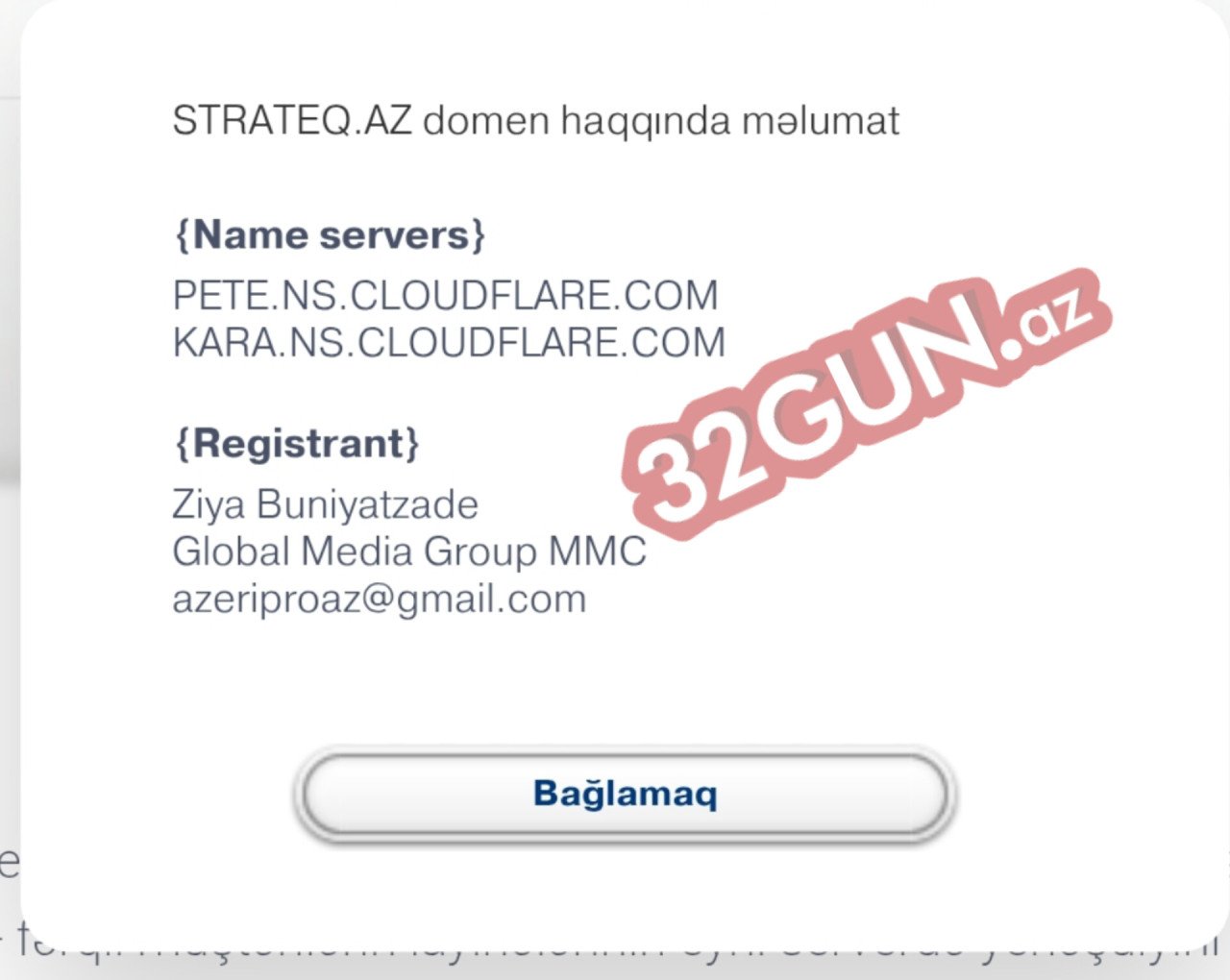 ​Elxan Şükürlünün "Strateq.az"ı da Elnur Abdullayevin "Global Media"sına satılıbmış — FOTOFAKT