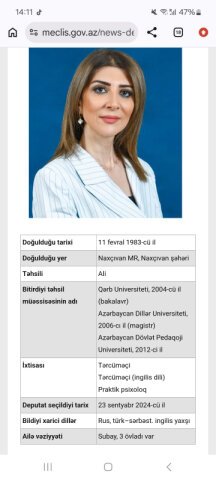 AAK DEPUTATIN ELMİ İŞİNİ İKİ İLDİR TƏSDİQLƏMİR - Xanım millət vəkilinin DİPLOMU NİYƏ VERİLMİR?