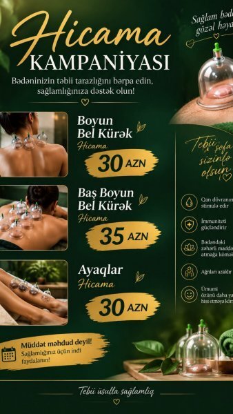 Arzu Miryusiflindən payız kampaniyası: Estetik prosedurlar və hicama xidmətlərində xüsusi fürsətlər!